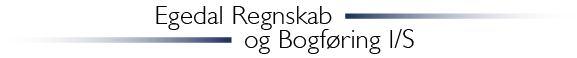 Egedal Regnskab og Bogføring I/S